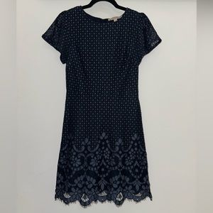 Navy Lace Dress